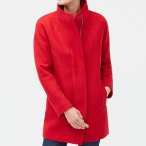Jcrew Red City Coat - 10